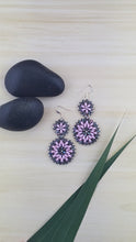 Load image into Gallery viewer, Mandala Duo Earrings